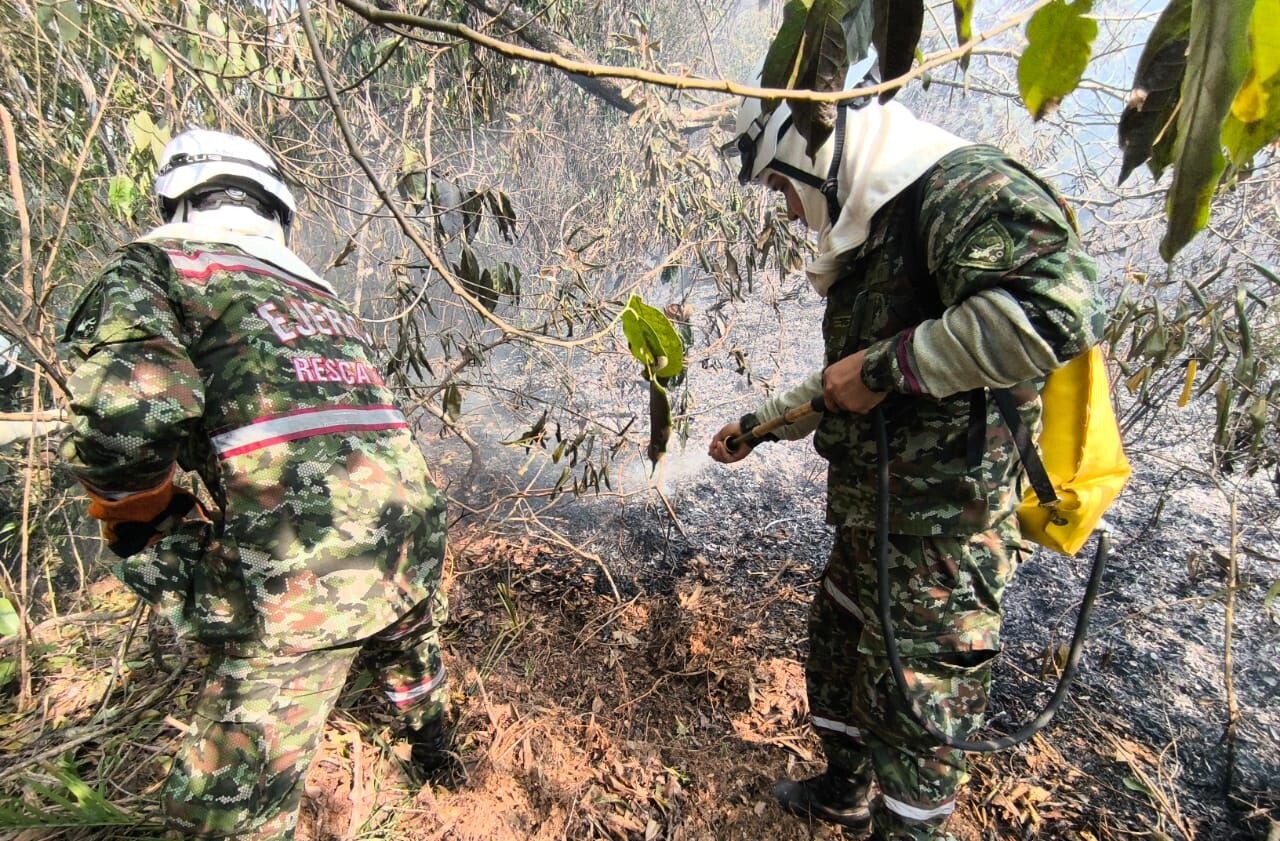 No paran los incendios en el Tolima: se registraron 15 el fin de semana