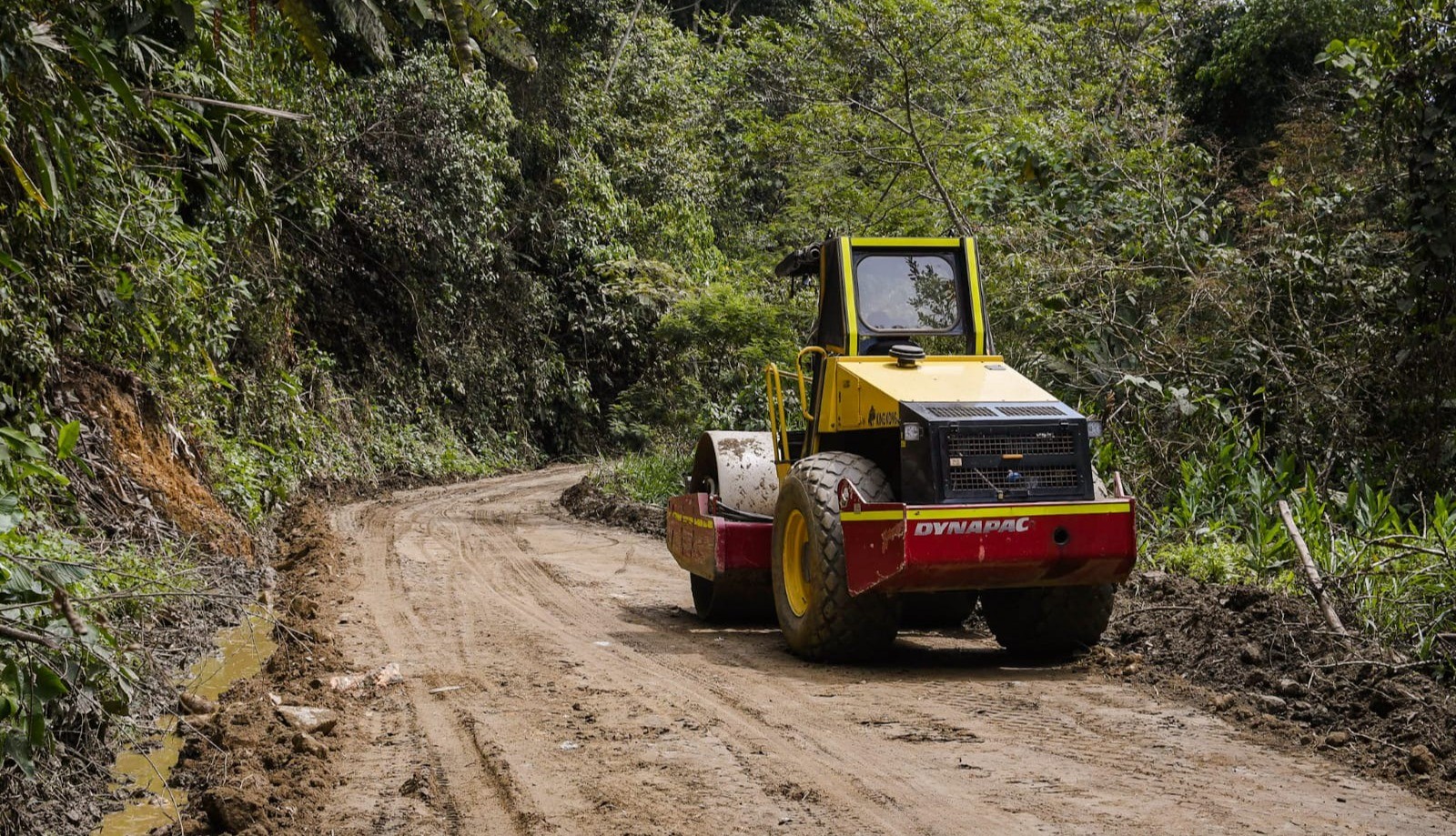 ¡Por fin!, inician las obras de la vía Líbano - Santa Teresa