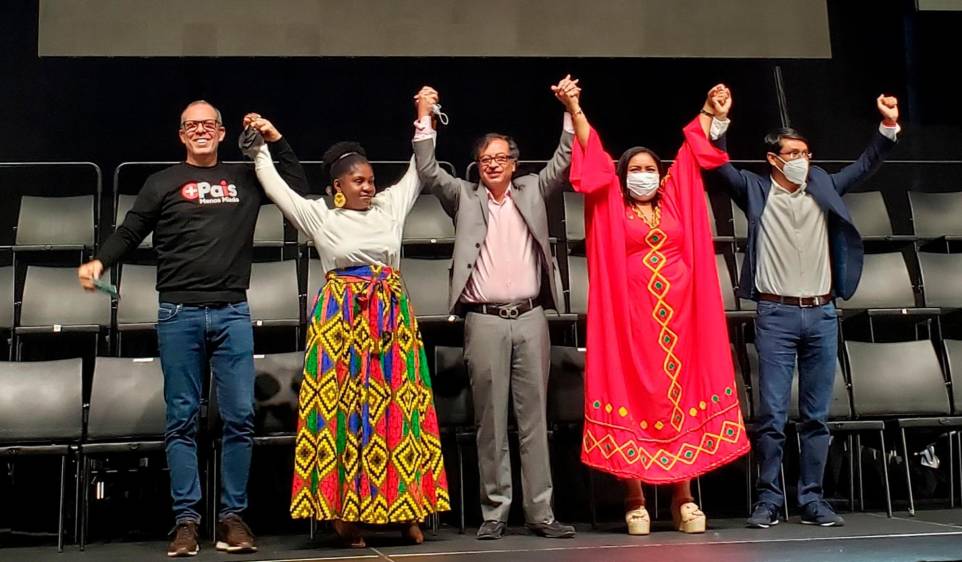 Pacto Histórico con la mayor intención de voto