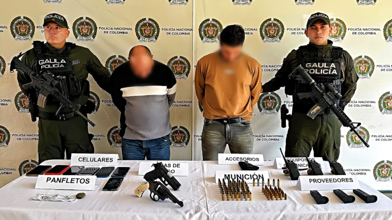 Cae enlace de las disidencias de las FARC en zona rural de Ibagué