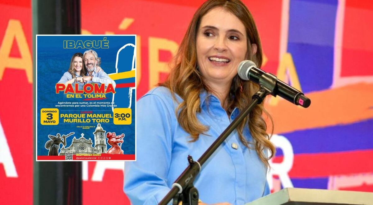 Paloma Valencia estará en Ibagué este domingo