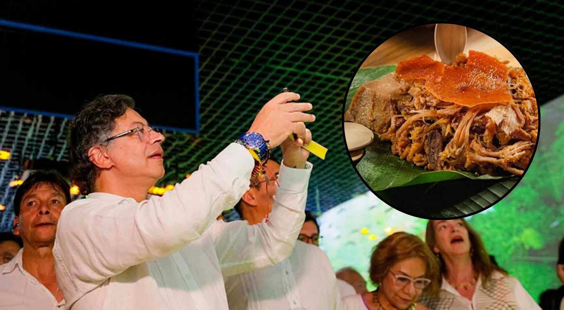 Petro dice que han vendido 10 millones de toneladas de lechona tolimense en Japón