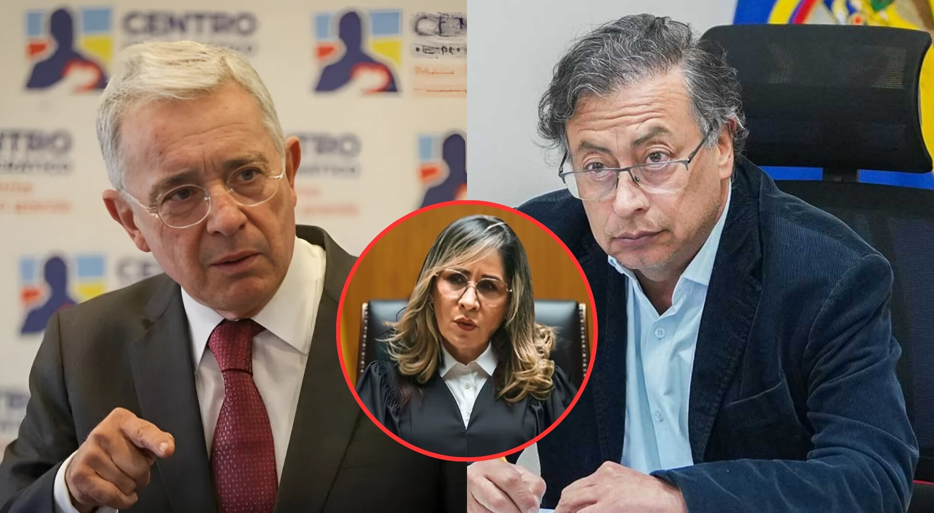 Petro y Uribe se enfrentan de nuevo: Jueza Heredia en el centro del debate