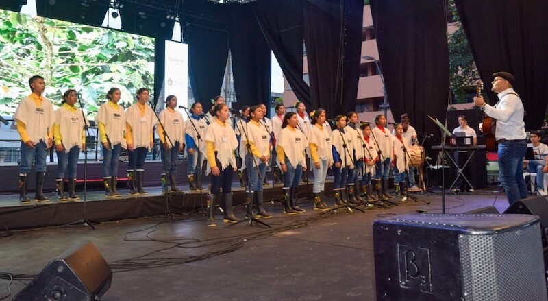 Coro Kandi de Planadas, una muestra de amor musical en Ibagué