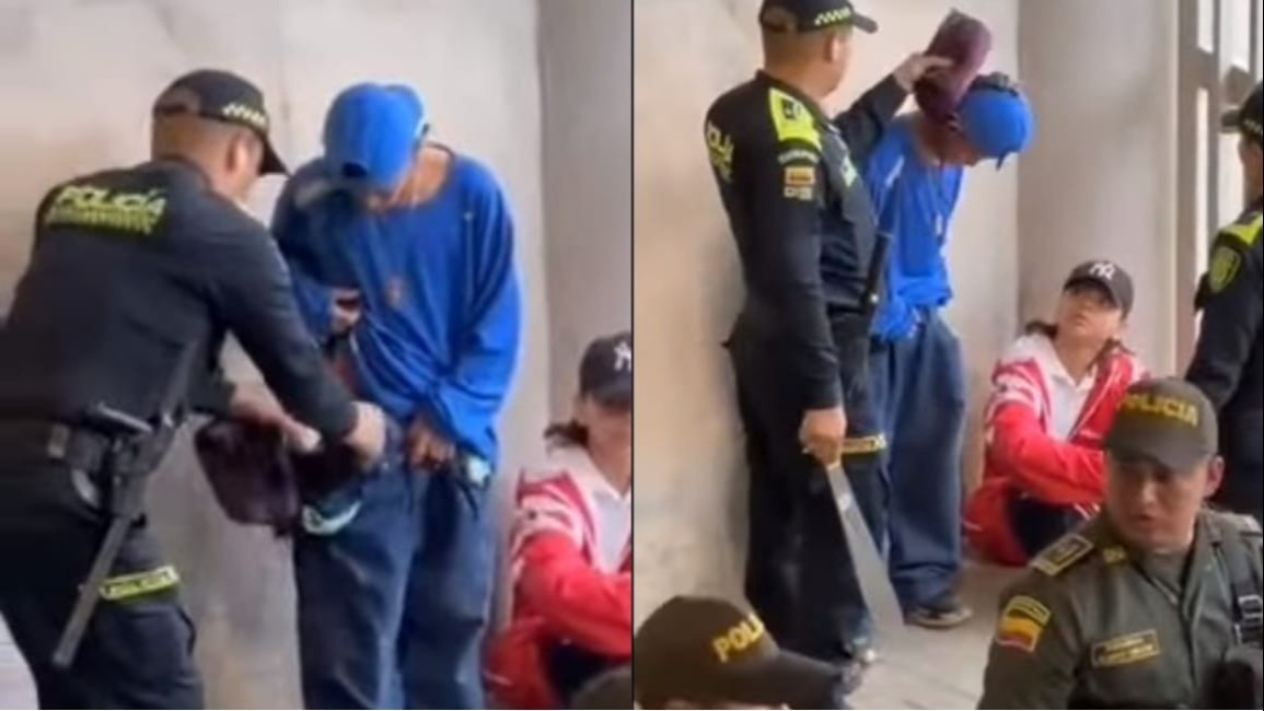 ¿Fútbol en paz? Policía incautó machete de más de 20 centímetros en estadio colombiano