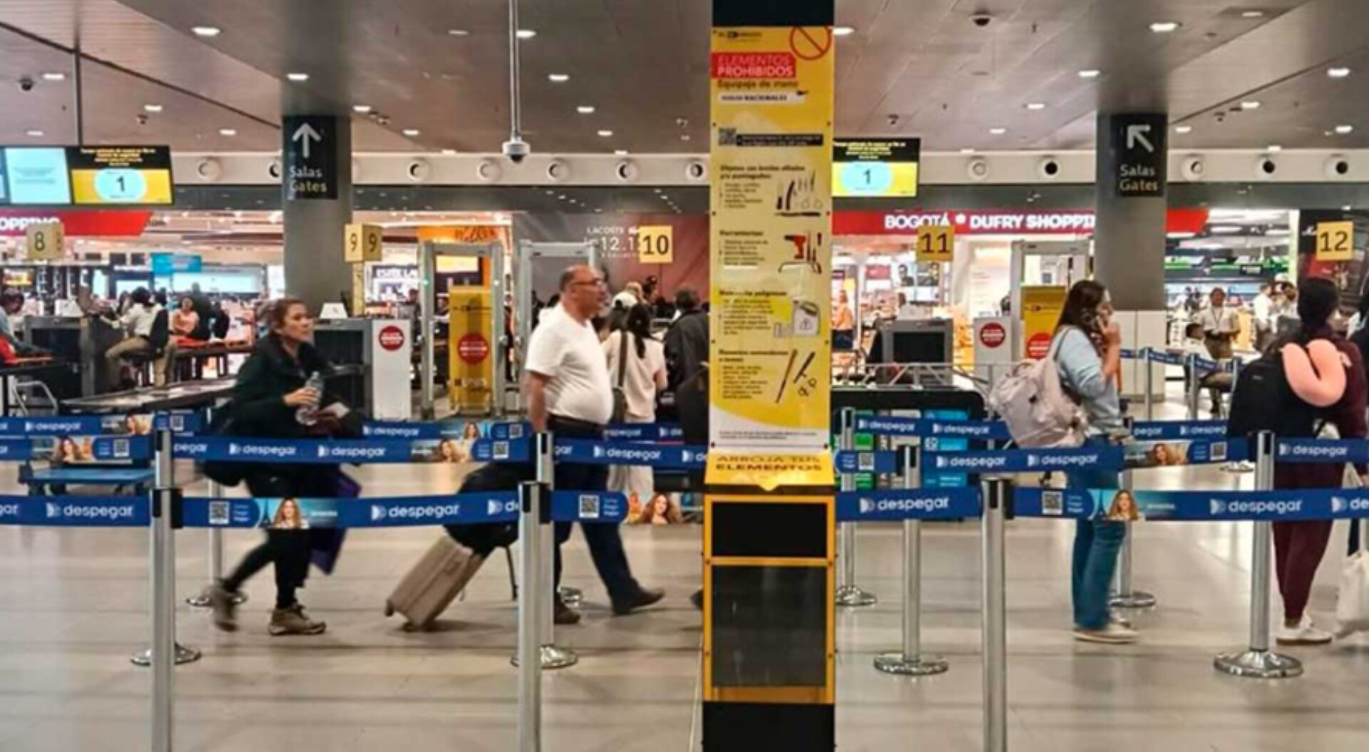 Por vía aérea, en el primer semestre de 2025 se movilizaron 27,5 millones de pasajeros