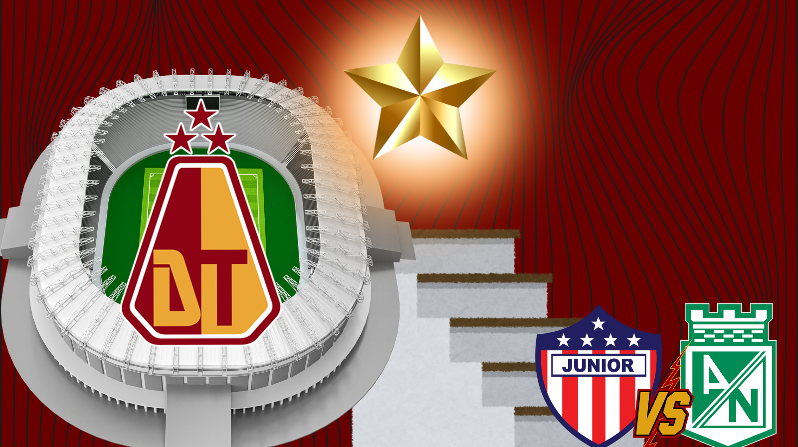 Con toda tranquilidad, Deportes Tolima espera a Junior o Nacional