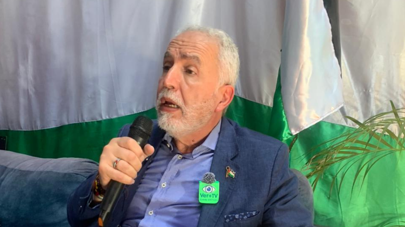 "Cada vez es mayor el apoyo de los colombianos a Palestina": Raouf Al Malki