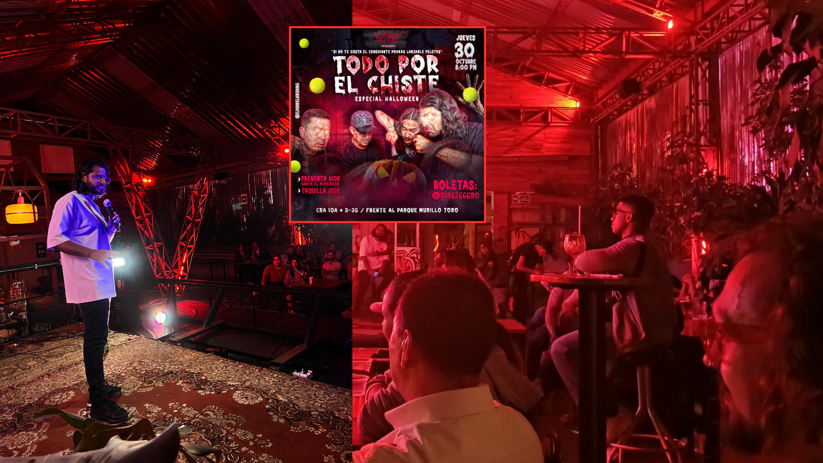 Entre risas y pelotas florece la escena del stand-up en Ibagué