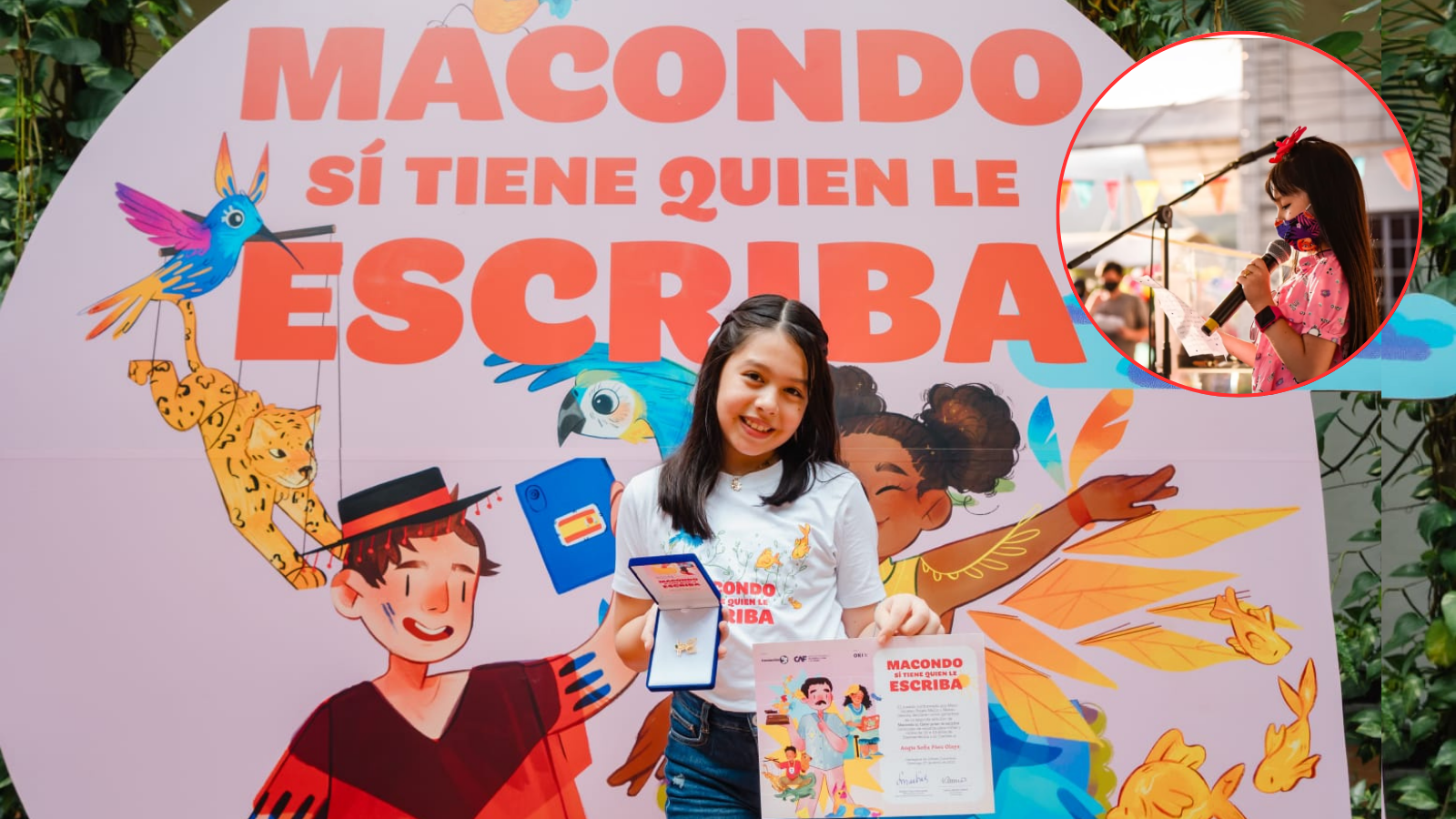 Angie Sofía, la niña escritora que puso a Ibagué en el mapa de la literatura iberoamericana