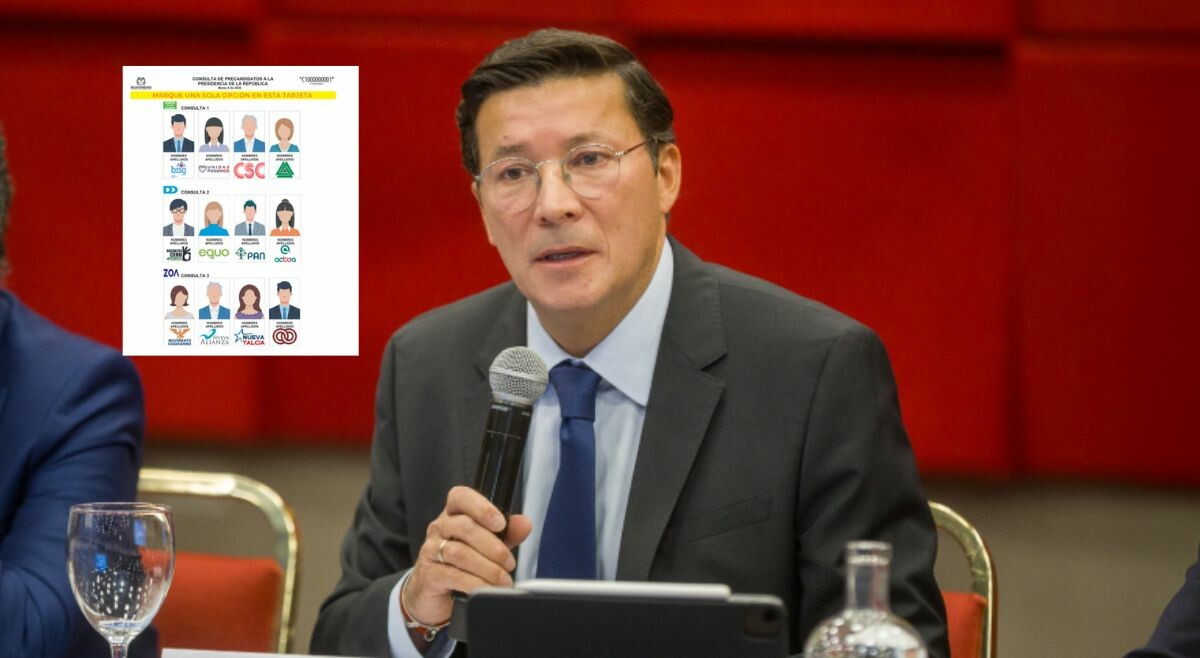 Habrá una sola tarjeta electoral para las consultas presidenciales