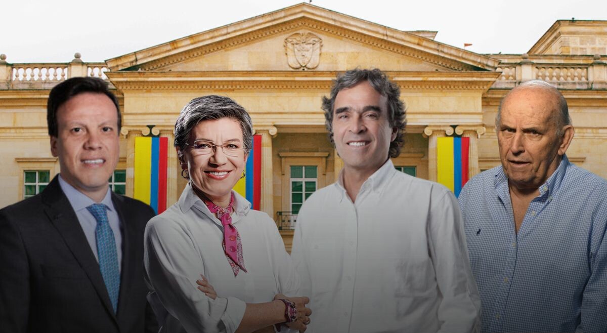 Sergio Fajardo y Maurice Armitage van directo a primera vuelta presidencial