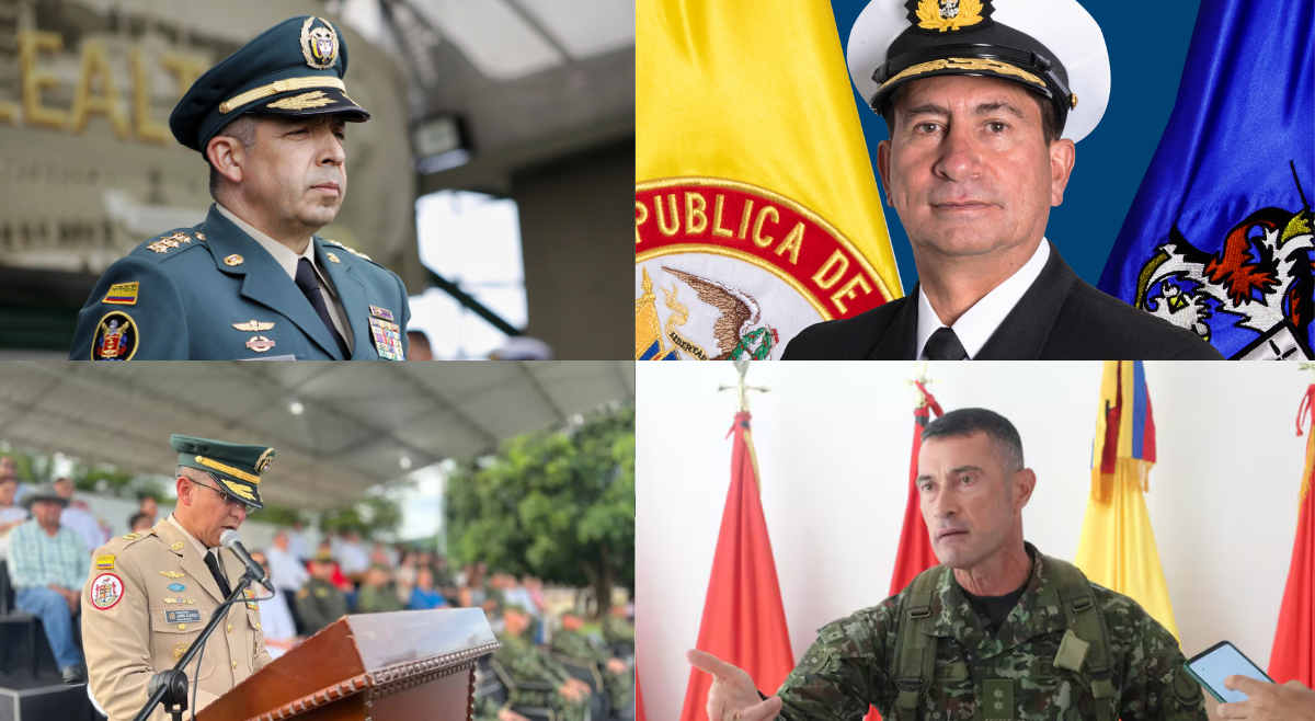 Nueva cúpula militar asumirá retos de seguridad de cara a 2026 en Colombia