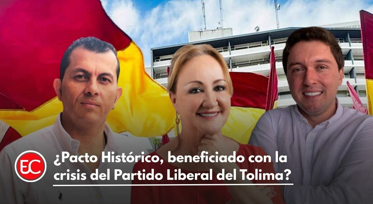 ¿Pacto Histórico, beneficiado con la crisis del Partido Liberal del Tolima?