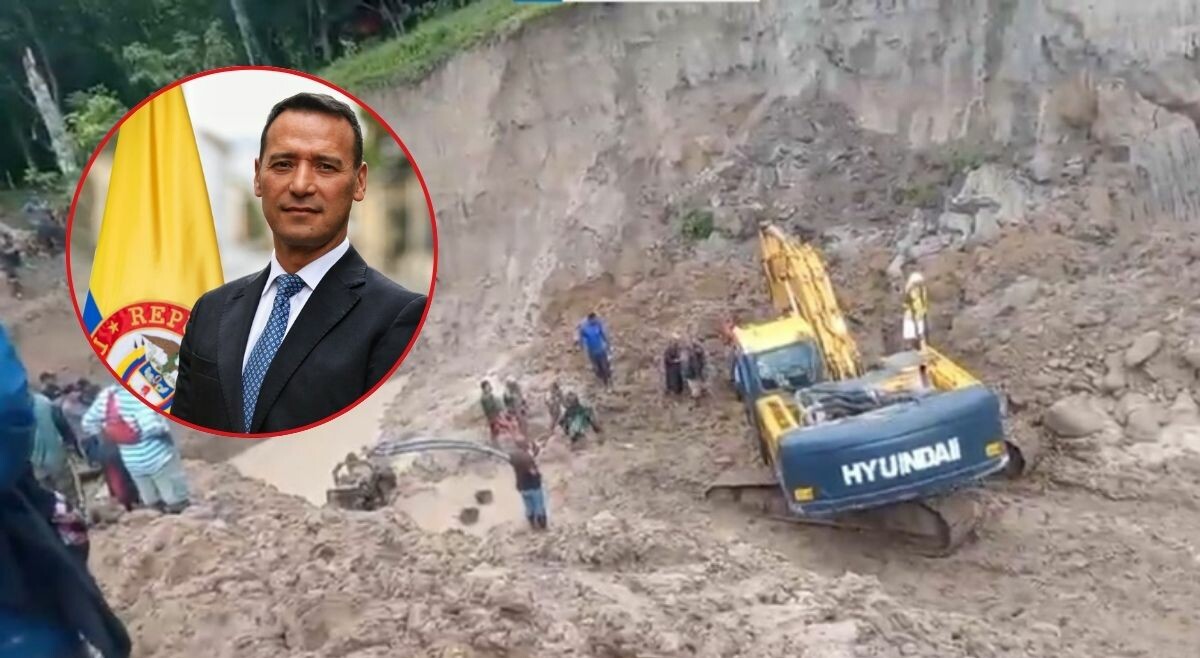 “¿Cómo una maquinaria amarilla de esa magnitud llegó a Ataco?”: MinDefensa