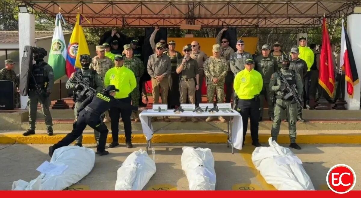 Dar de baja a alias ‘Bendito Menor’ era objetivo de alto valor: presidente De la Espriella
