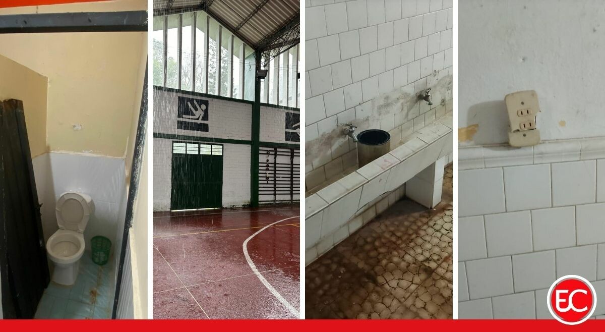Colegios del otrora 'Primer Centro Estudiantil del Tolima' se caen a pedazos