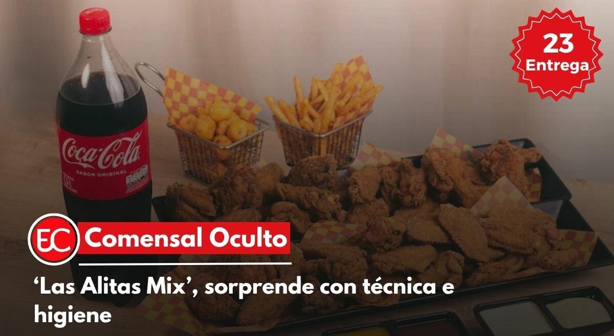 ‘Las Alitas Mix’, sorprende con técnica e higiene