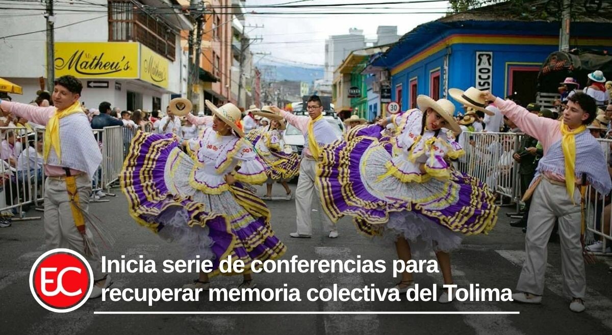 Inicia serie de conferencias para recuperar memoria colectiva del Tolima