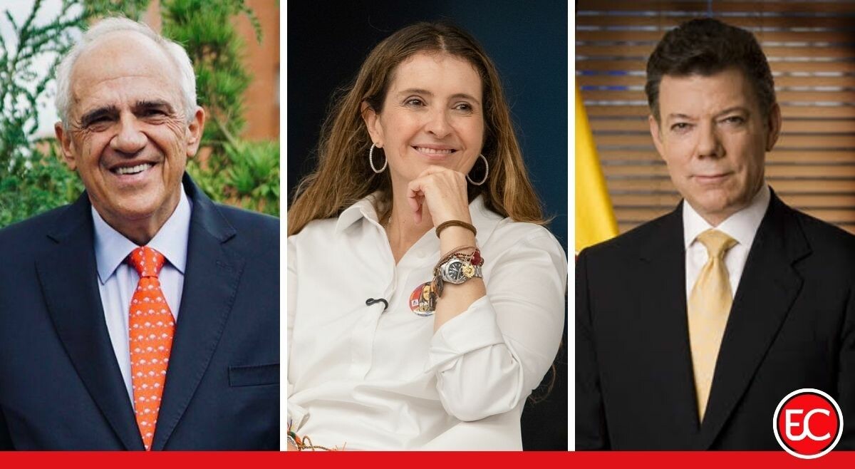 Santos, Samper y Paloma, los grandes ausentes en la posesión del presidente De la Espriella