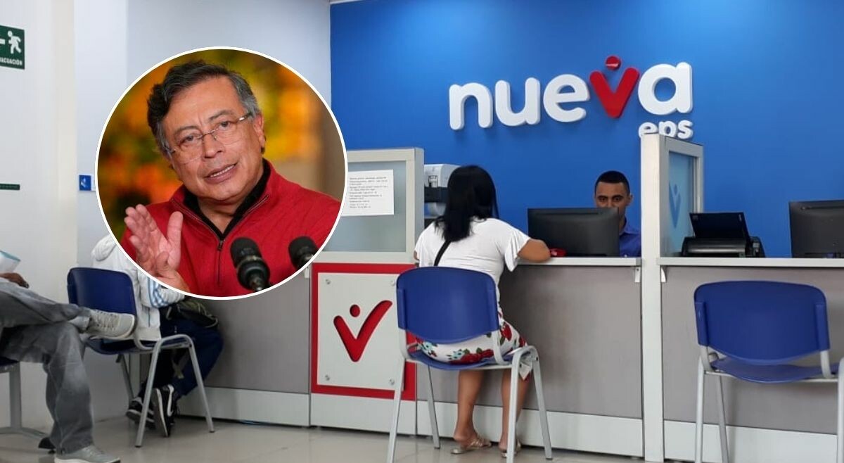 Presidente Petro pasaría el control de la Nueva EPS al Ministerio de Salud