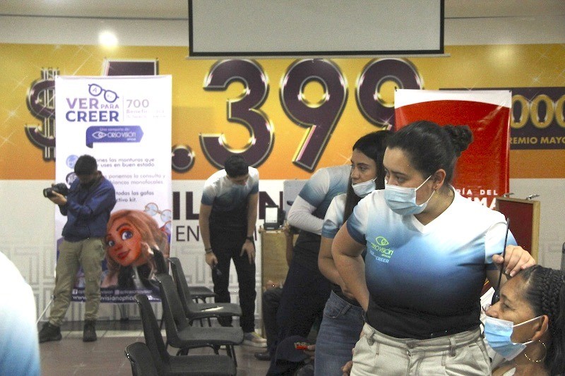 Primera jornada con loteros en campaña Ver para Creer