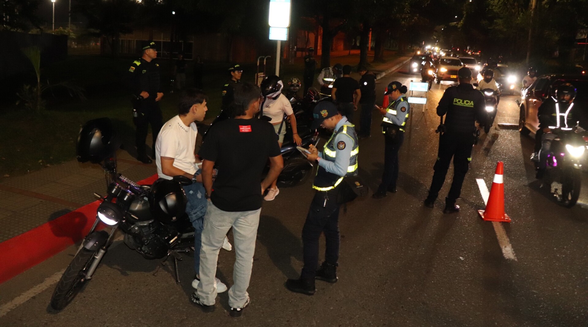 Ibagué: 254 sanciones y 18 heridos en siniestros viales durante el fin de semana