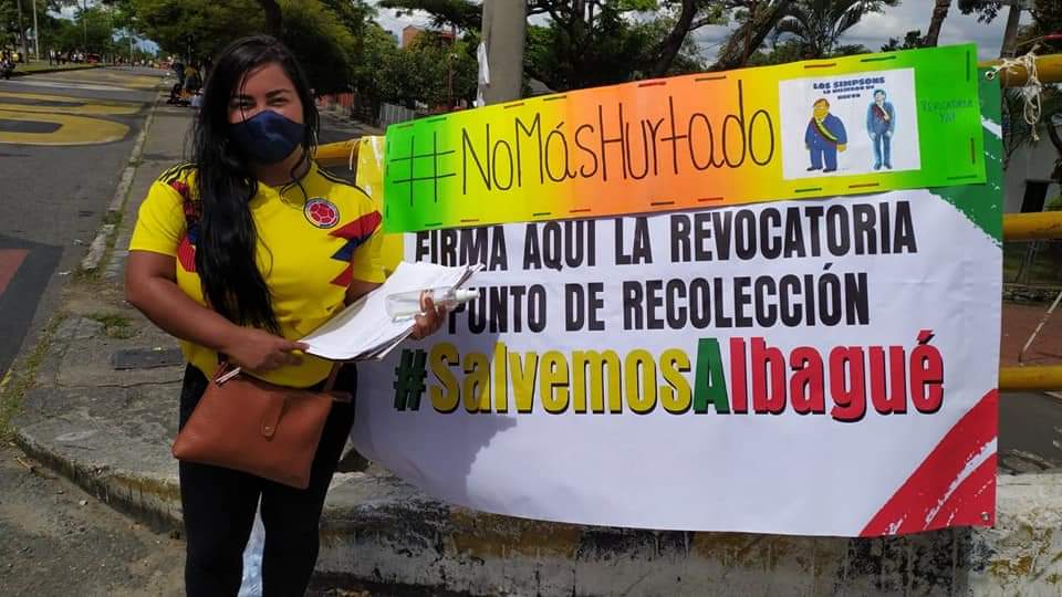 Recolectadas las firmas necesarias para continuar revocatoria del alcalde Hurtado