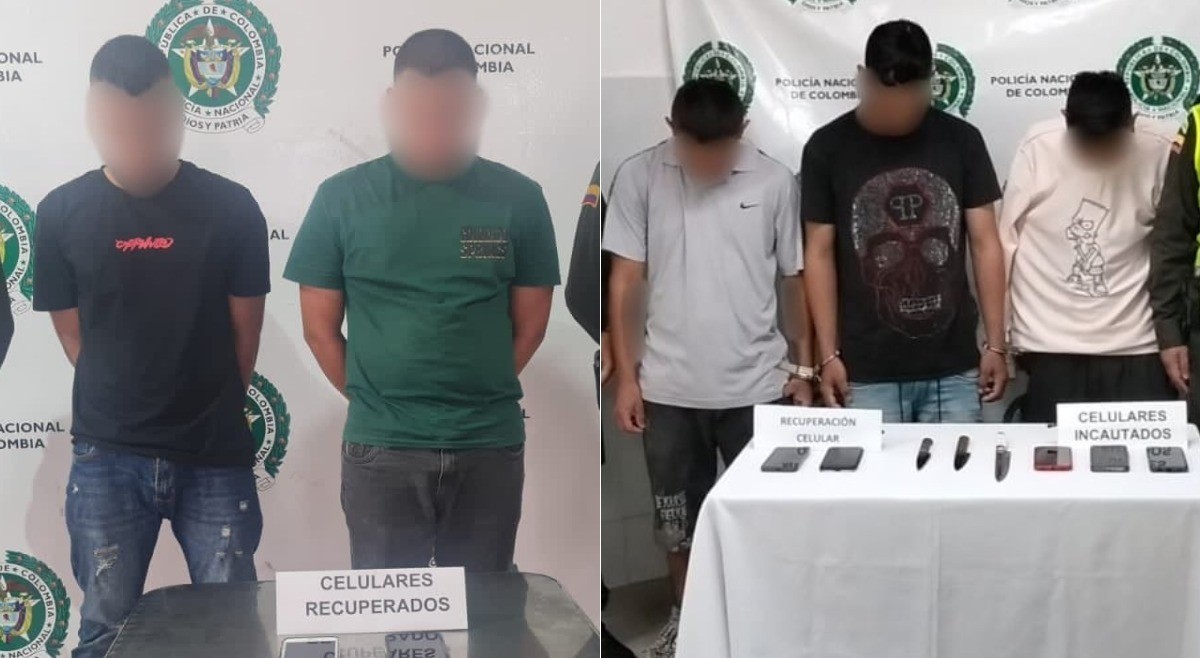 Redada contra fleteros y atracadores en Ibagué