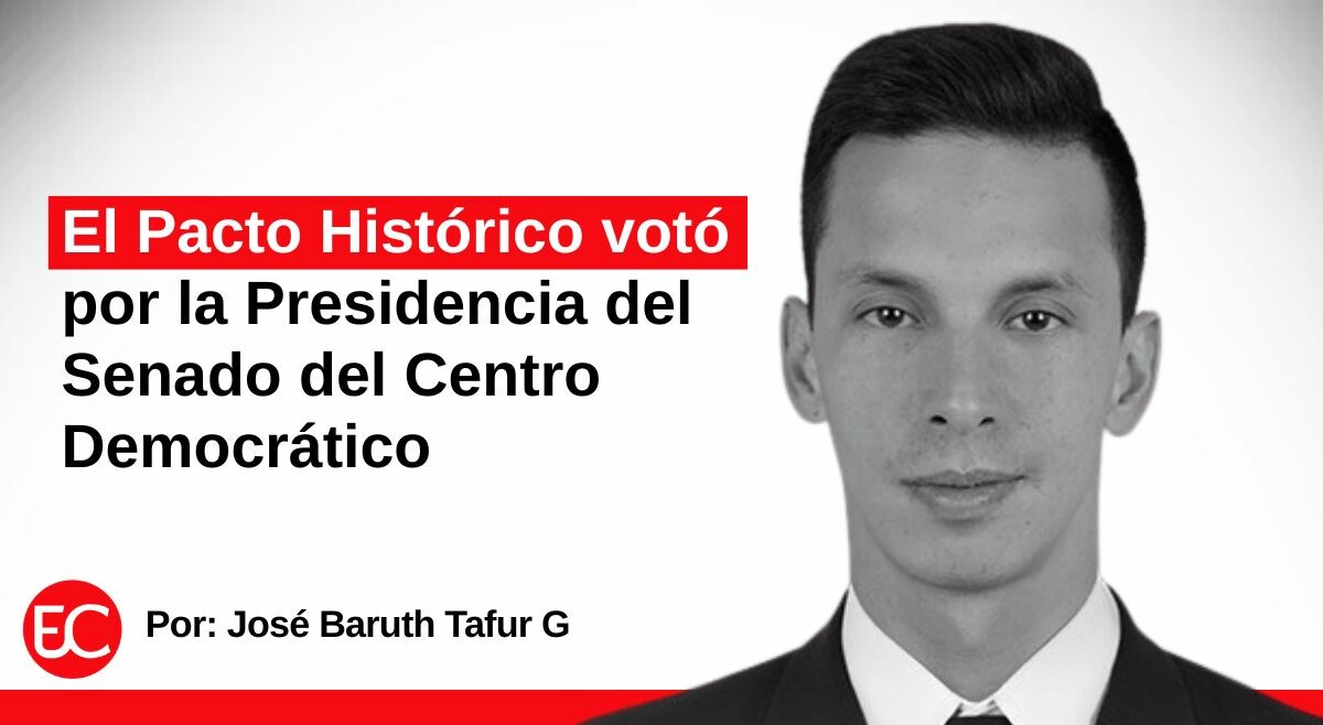 El Pacto Histórico votó por la Presidencia del Senado del Centro Democrático