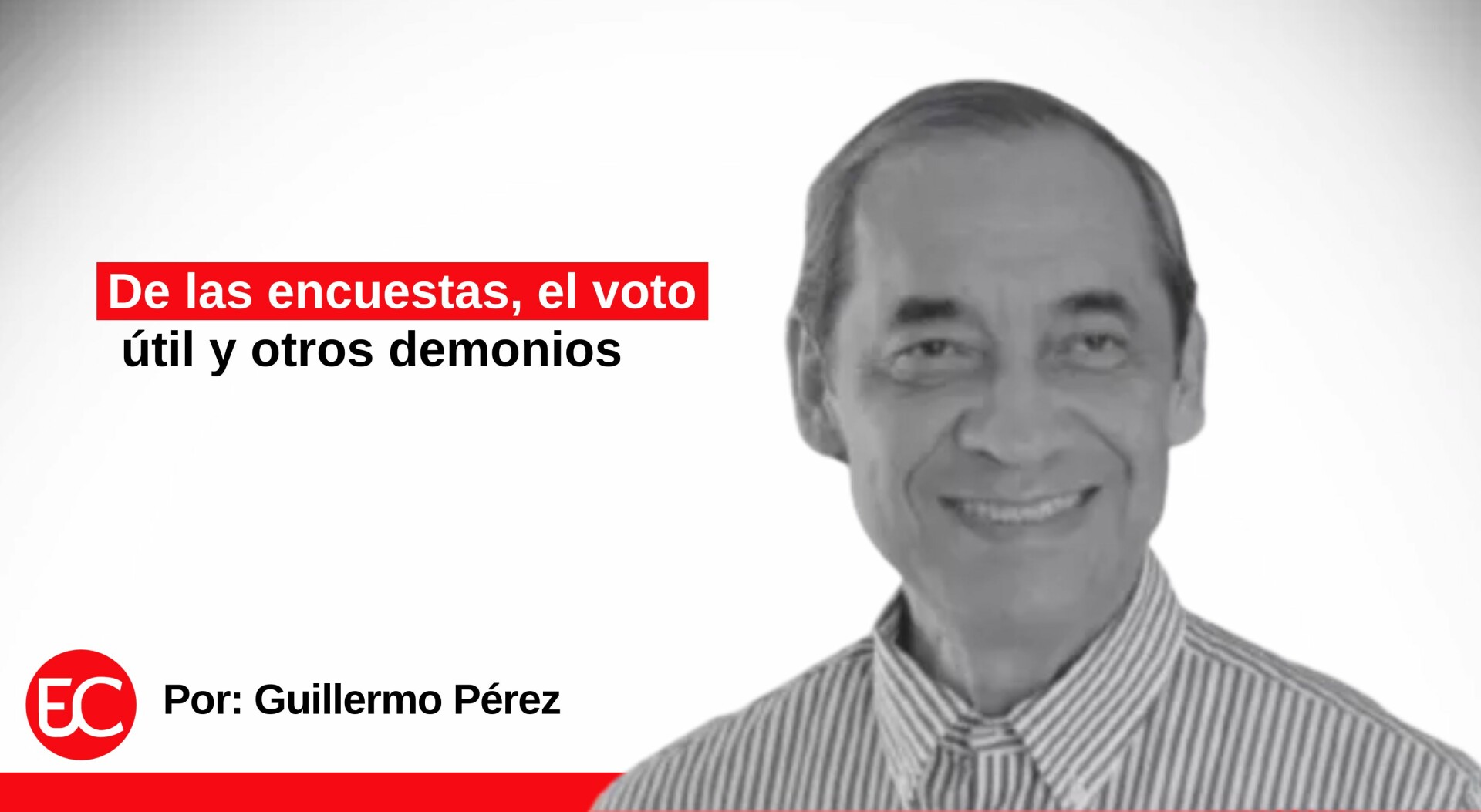 De las encuestas, el voto útil y otros demonios
