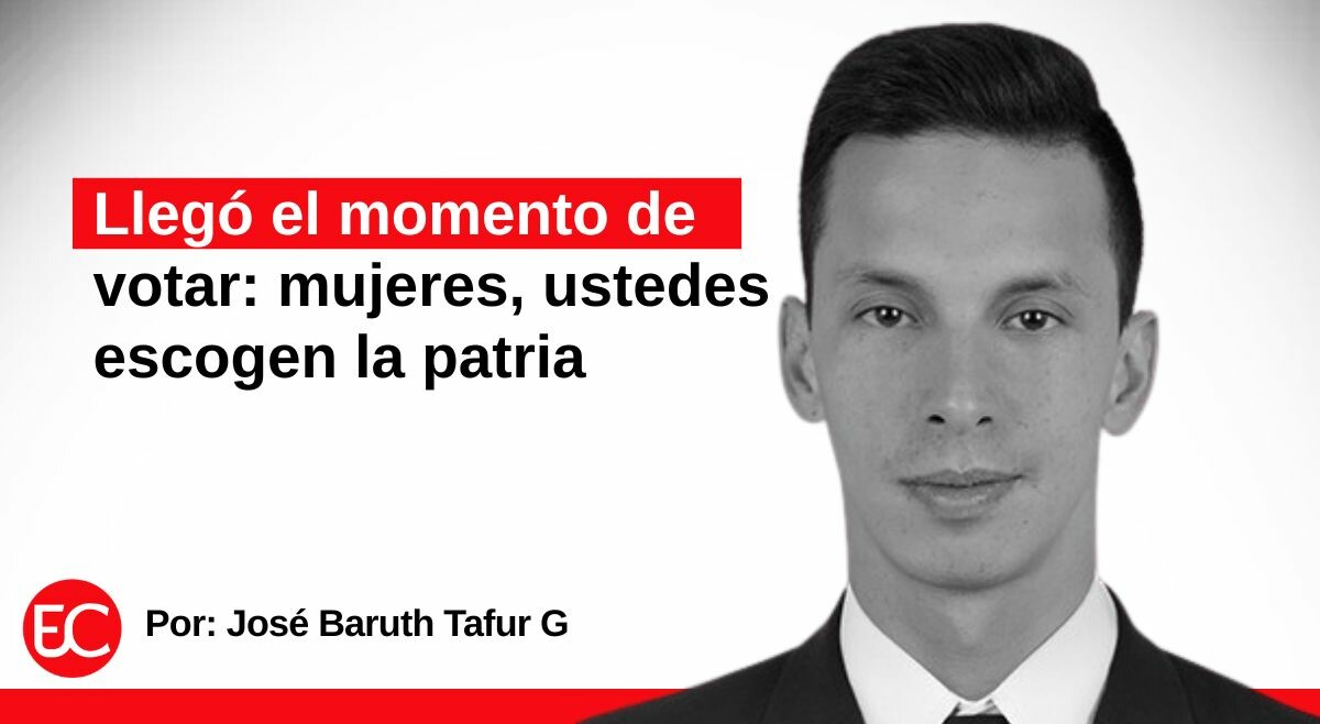 Llegó el momento de votar: mujeres, ustedes escogen la patria