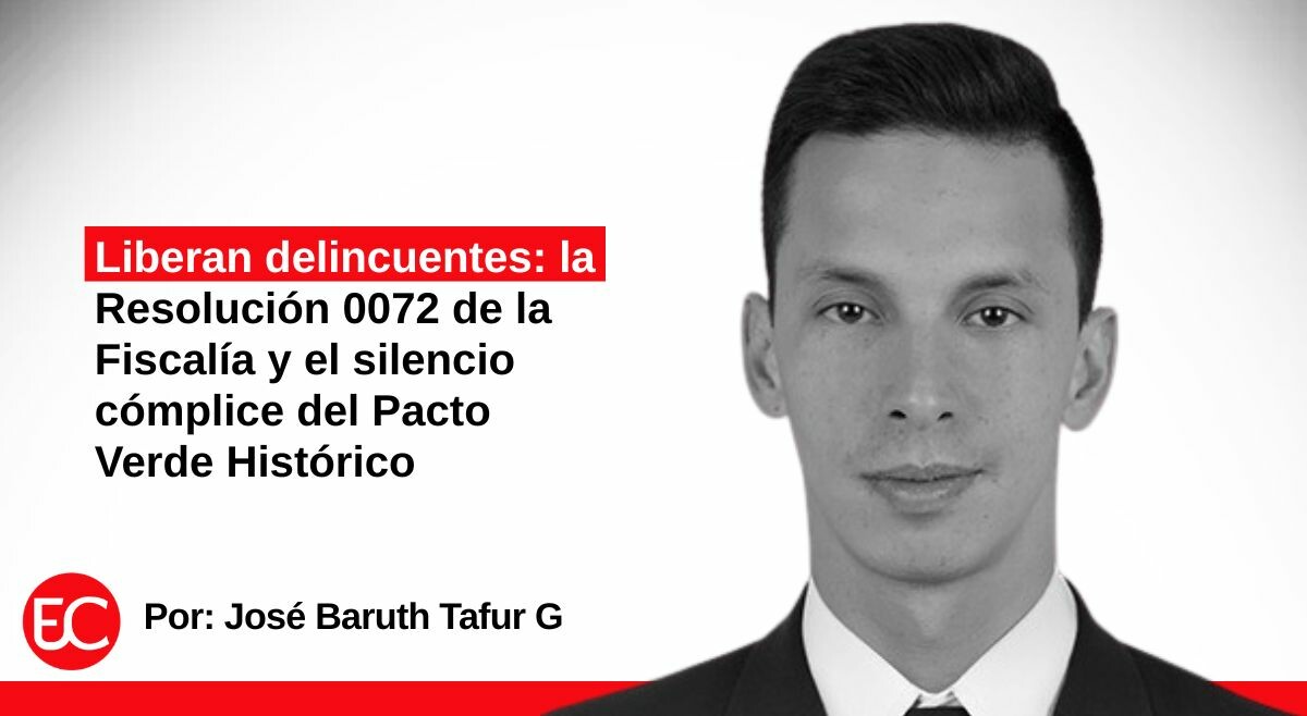 Liberan delincuentes: la Resolución 0072 de la Fiscalía y el silencio cómplice del Pacto Verde Histórico