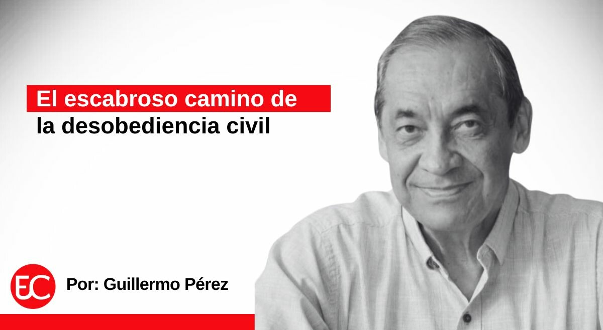 El escabroso camino de la desobediencia civil
