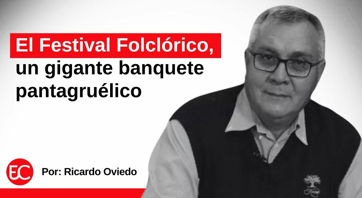 El Festival Folclórico, un gigante banquete pantagruélico