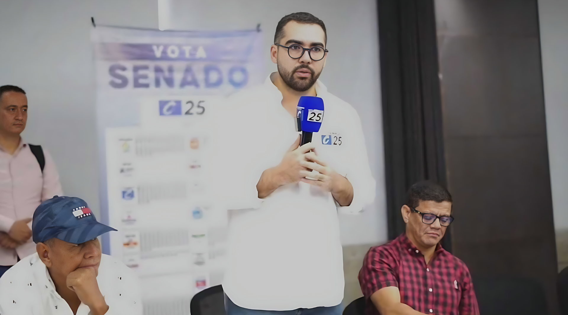 Santiago Barreto rechaza ataques contra la gobernadora Adriana Magali Matiz en Chaparral