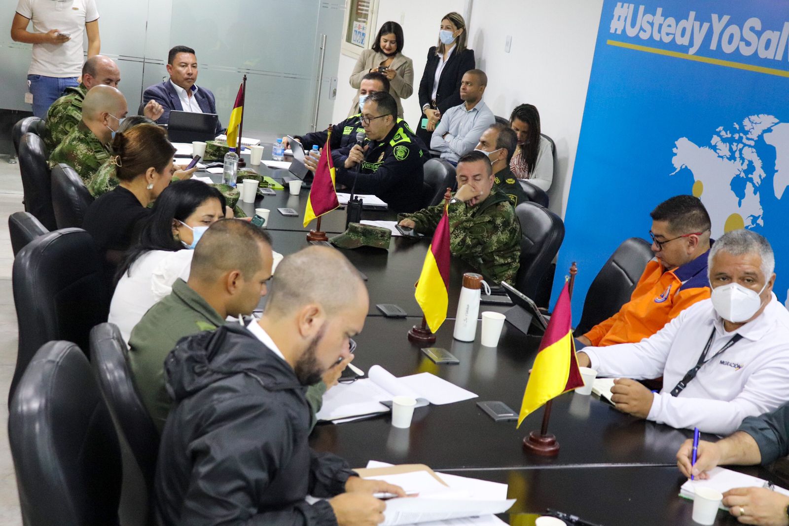 Se adelantó Consejo de Seguridad por jornadas de protestas por el Día de los Trabajadores