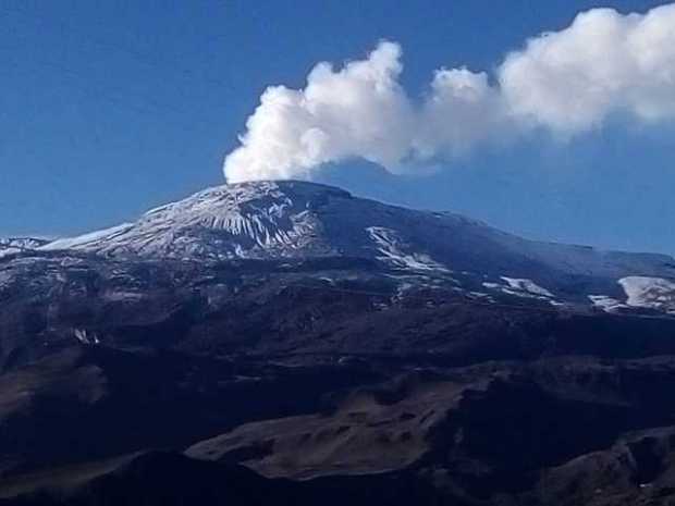 Se realizará simulación de erupción del Volcán Nevado del Ruíz