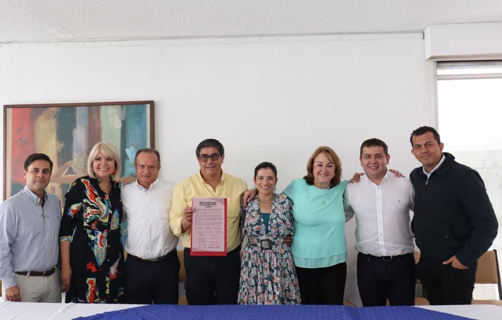 Sin el 'barretismo', se firmó el pacto de la Bancada Legislativa por el Tolima