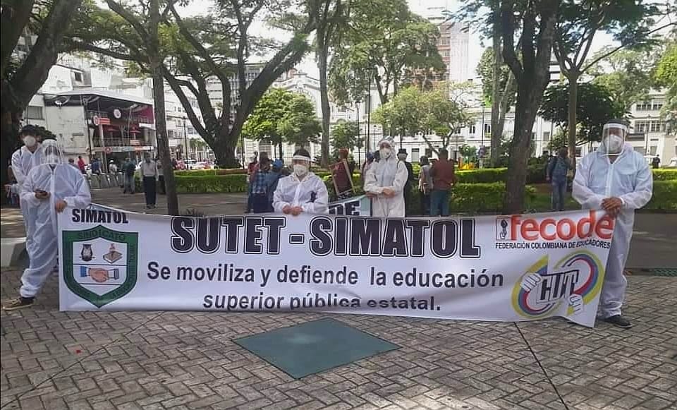 Sindicatos de maestros anuncian paro educativo en el Tolima