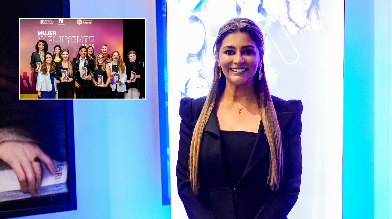 Gobernadora del Tolima recibe premio nacional Mujer Influyente 2025