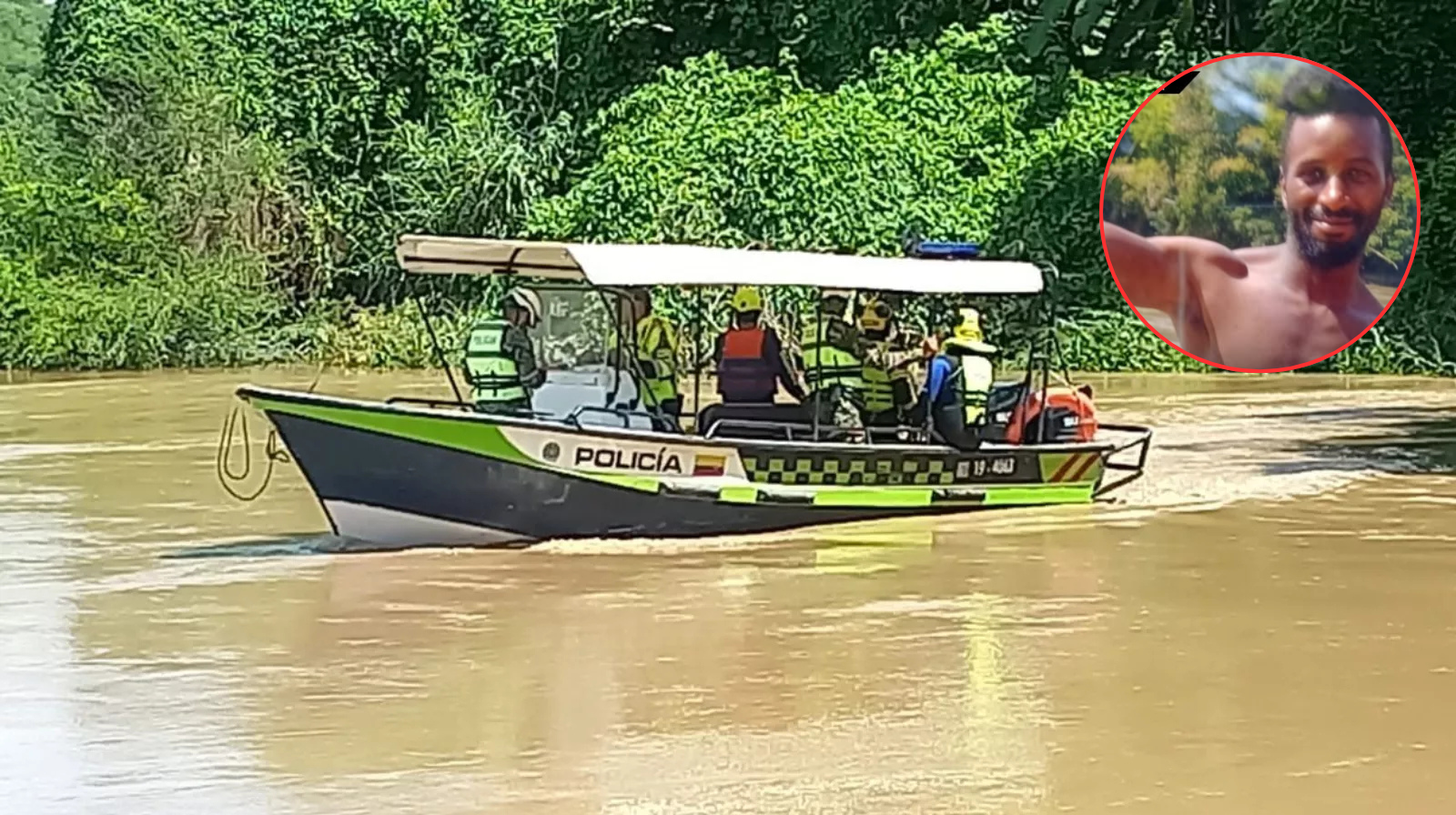 Ya son 36 horas de búsqueda por Jhon Mosquera en el río Magdalena