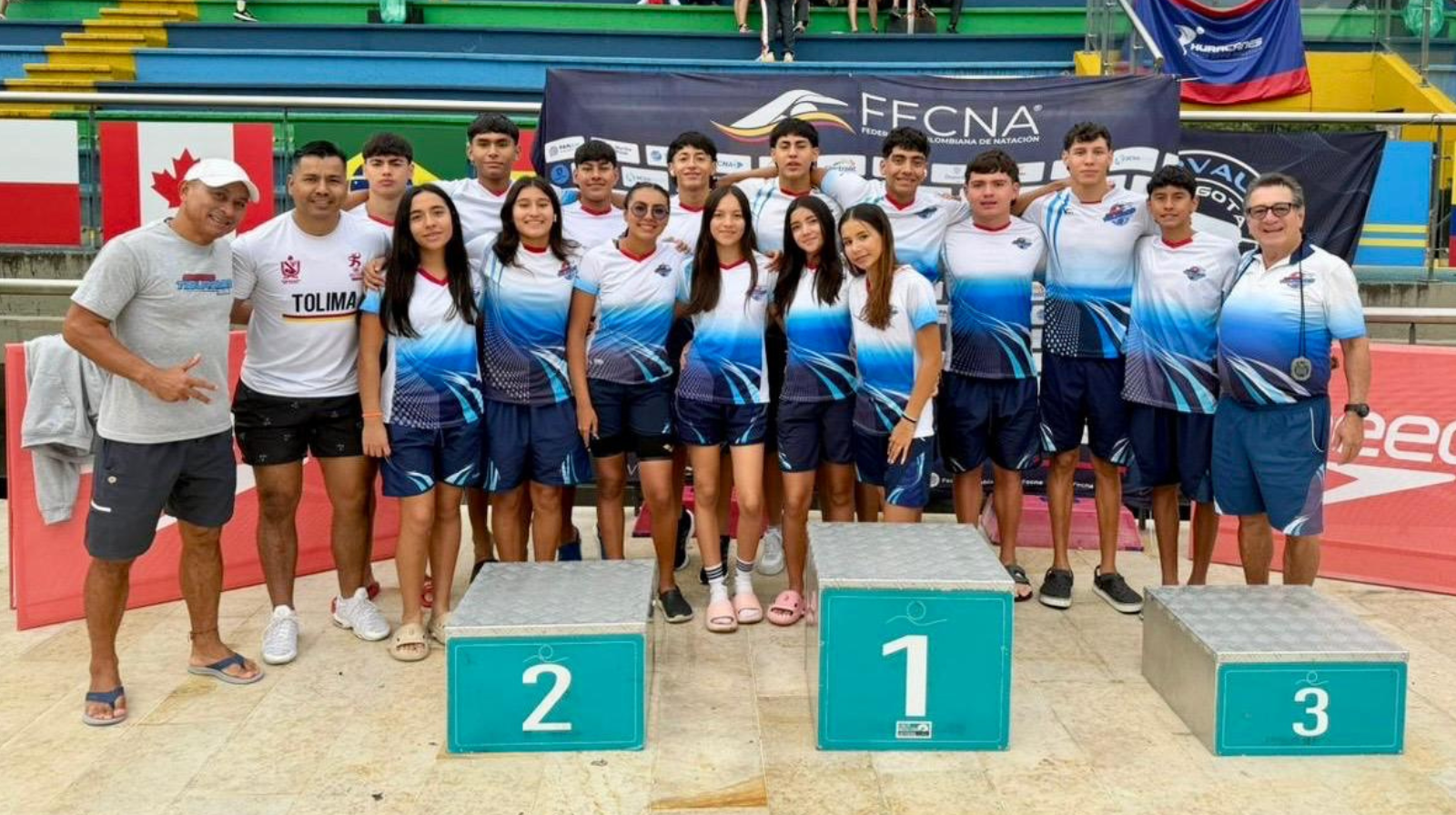 Delegación tolimense destaca en el Nacional Interclubes de Natación