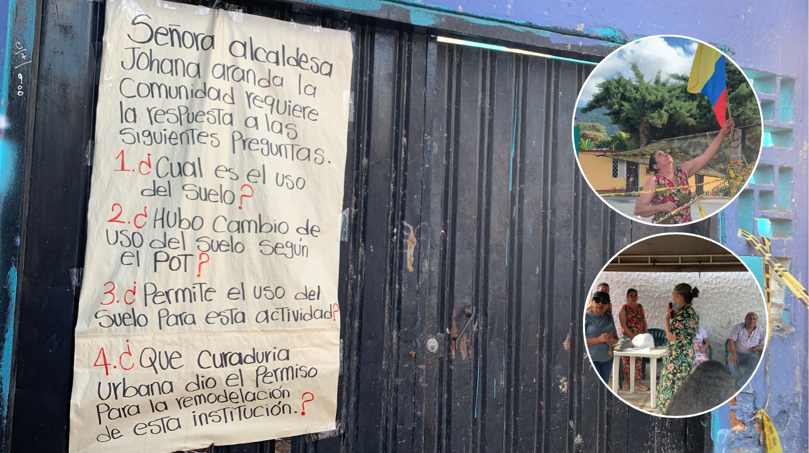 En Las Ferias siguen a la espera de la Alcaldesa de Ibagué