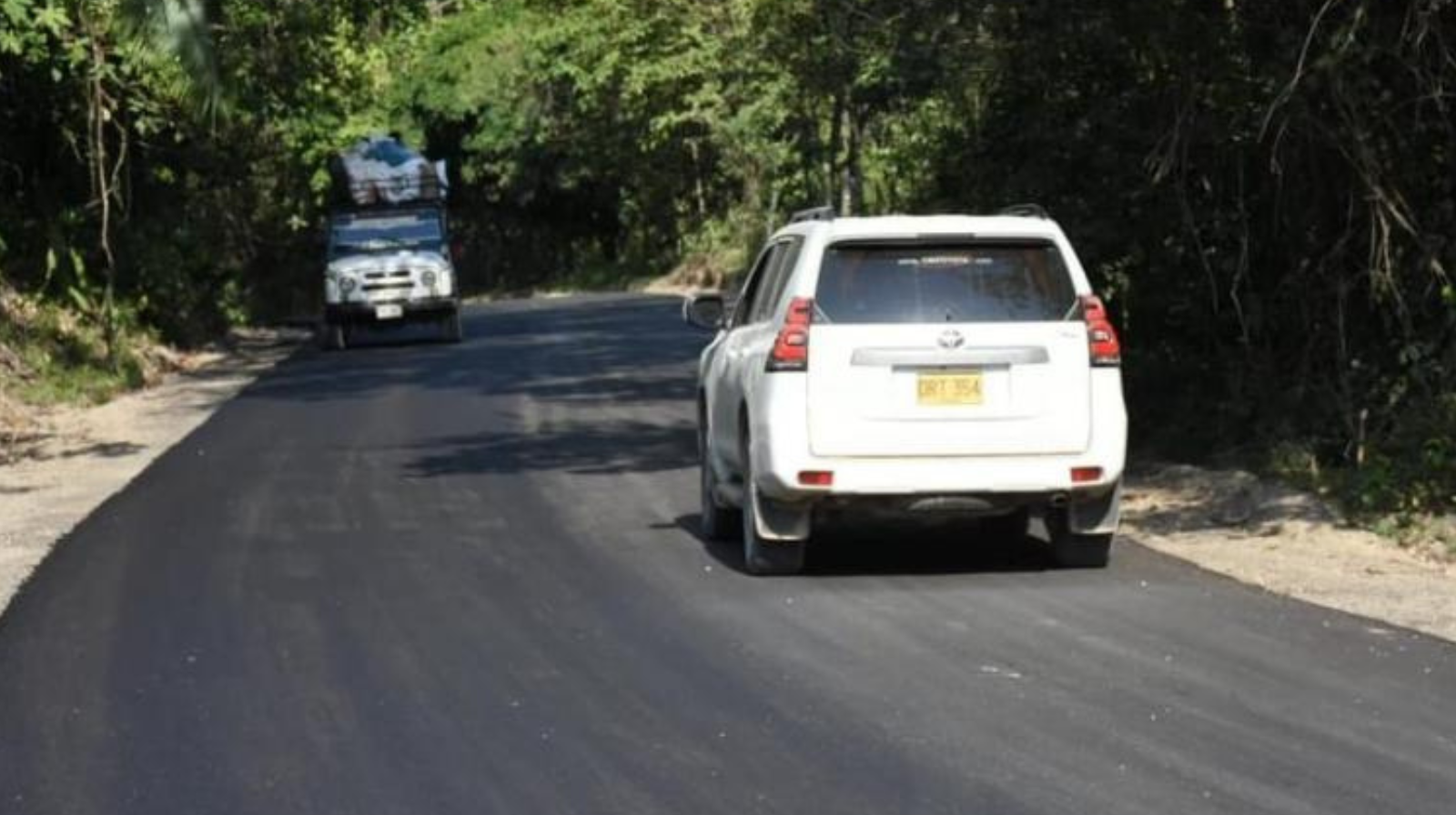 Chaparral y Rioblanco estrenan corredor vial
