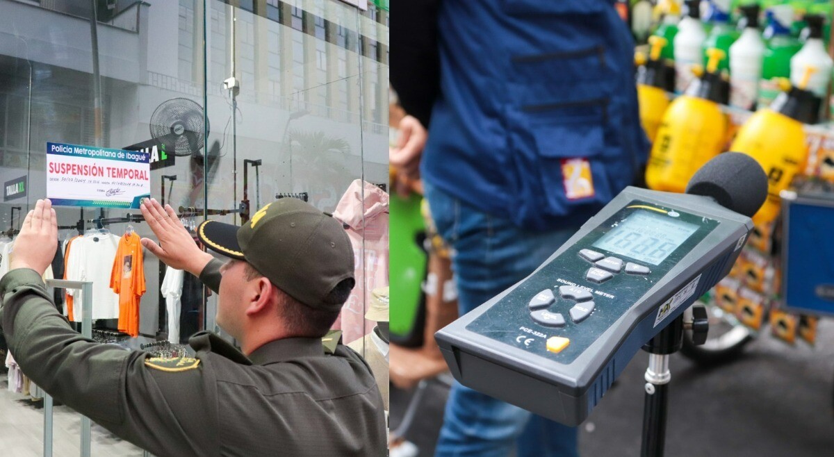 'Tatequieto' a los comerciantes por exceso de ruido en la Tercera