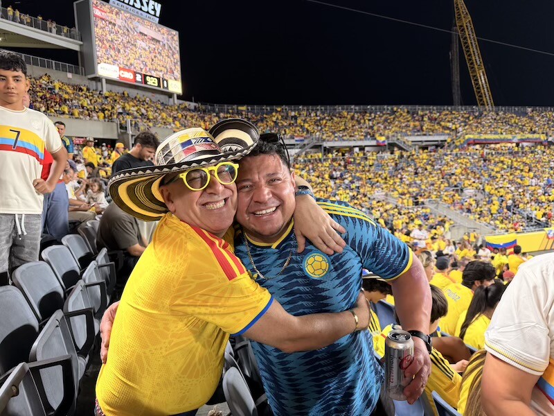 La fiesta que se vivió en Orlando