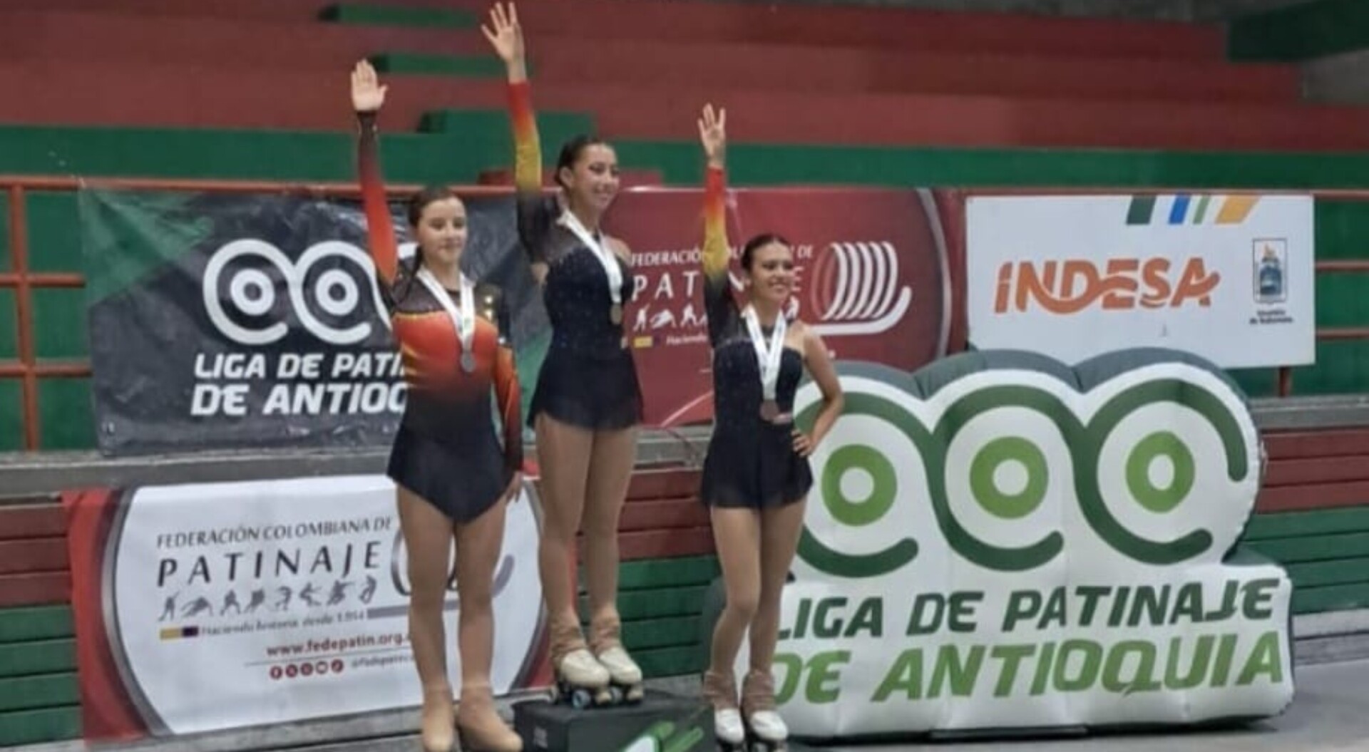 Tolima celebra medalla de plata en el Campeonato Nacional Interligas de Patinaje Artístico