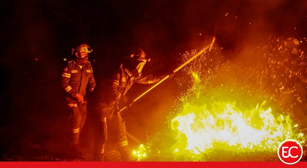Tolima mantiene las alertas en cinco incendios forestales activos