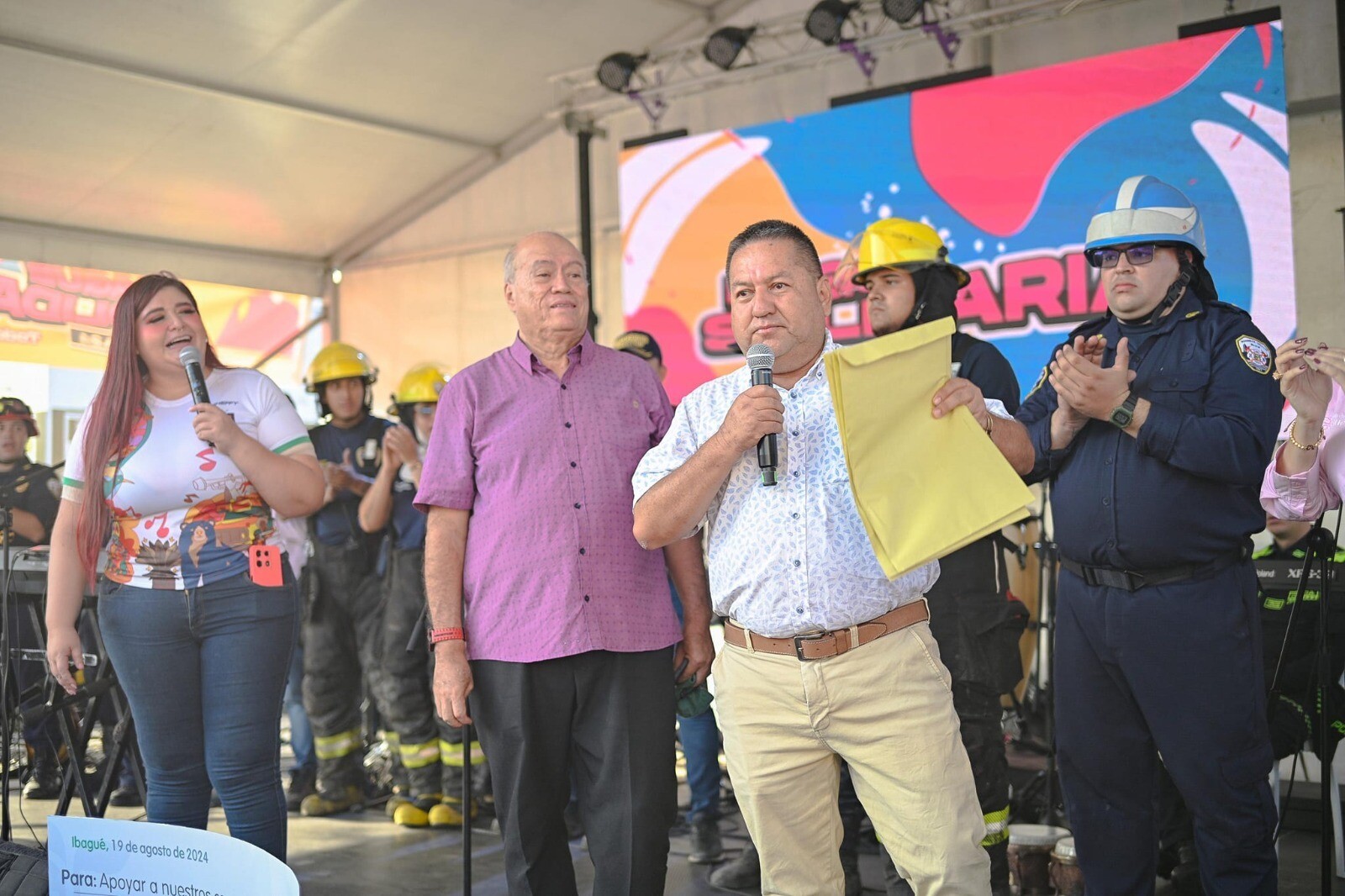 Tolimense donó lote de $100 millones para damnificados por incendio de la 19